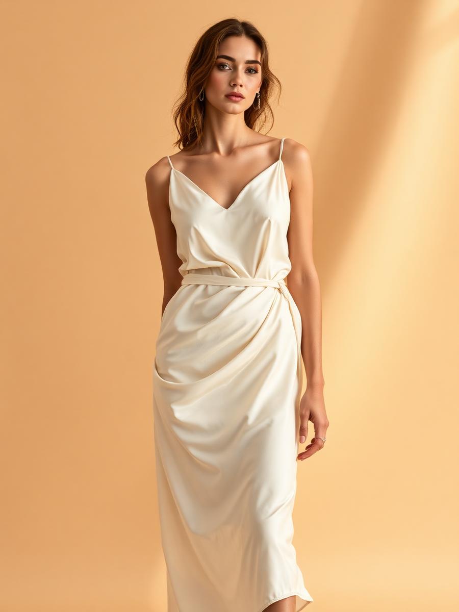 Ivory Silk Slip